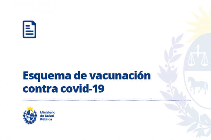 Esquema de vacunación contra covid-19