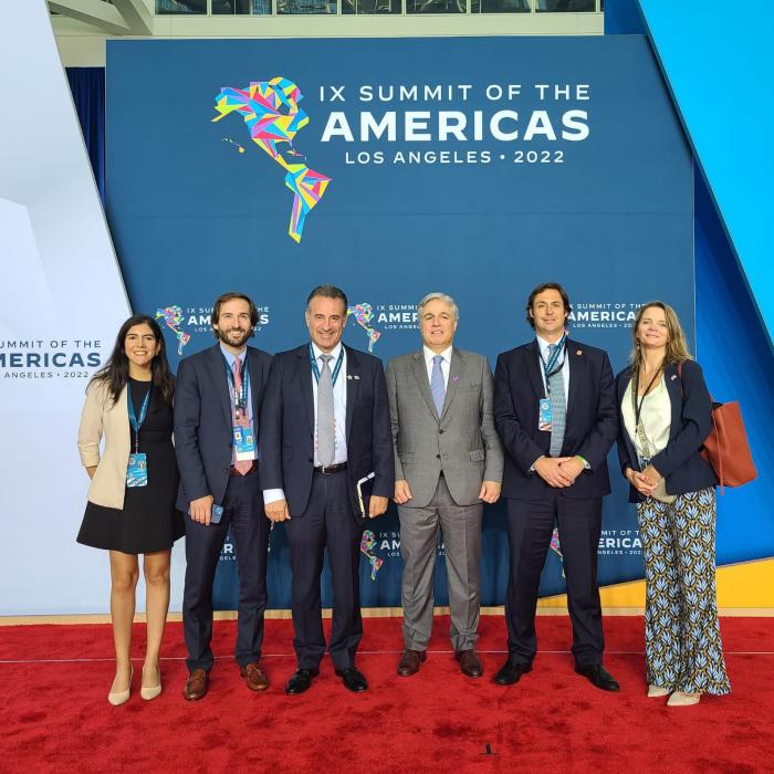 Autoridades en Cumbre de las Américas Autoridades en Cumbre de las Américas