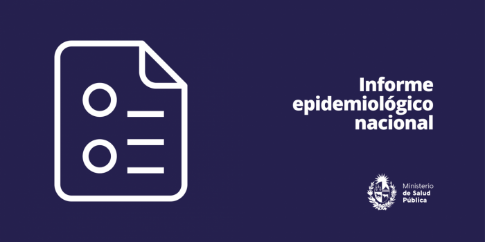Placa Informe epidemiológico
