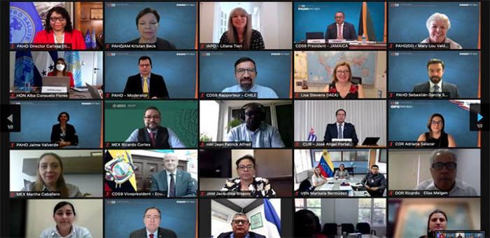Reunión OPS y países Reunión OPS y países