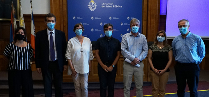 Autoridades en la presentación de la Guía Autoridades en la presentación de la Guía