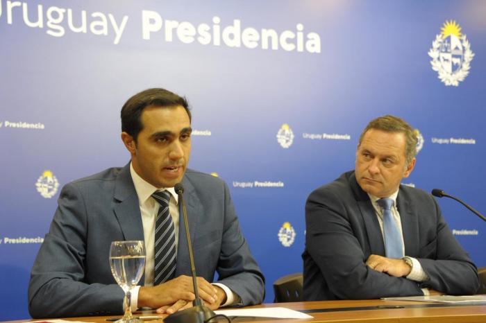 Subsecretario del MSP y el Secretario de Presidencia Subsecretario del MSP y el Secretario de Presidencia