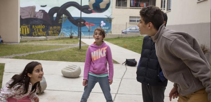 niños jugando