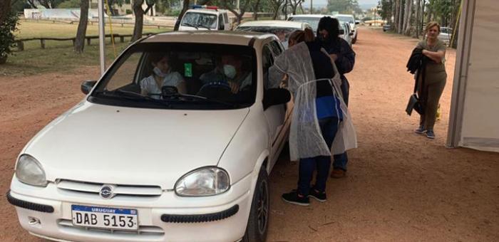 Vacunación en auto Vacunación en auto