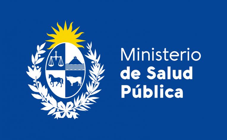 Logo del Ministerio en fondo azul