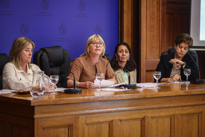 Catalina Pirez, Cristina Lustemberg, Nataly Rodríguez y Fernanda Nozar