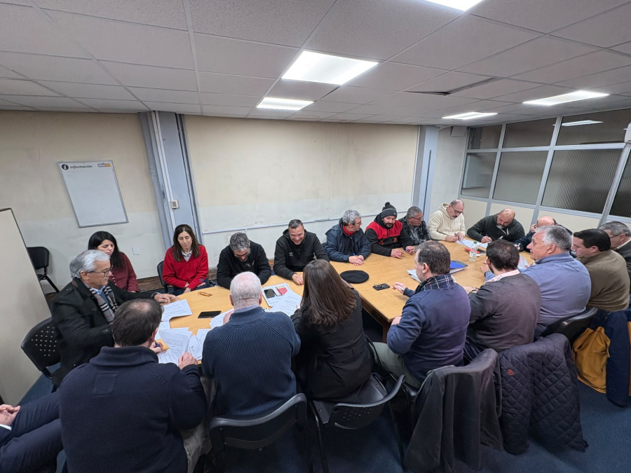 Firma del convenio en la Construcción