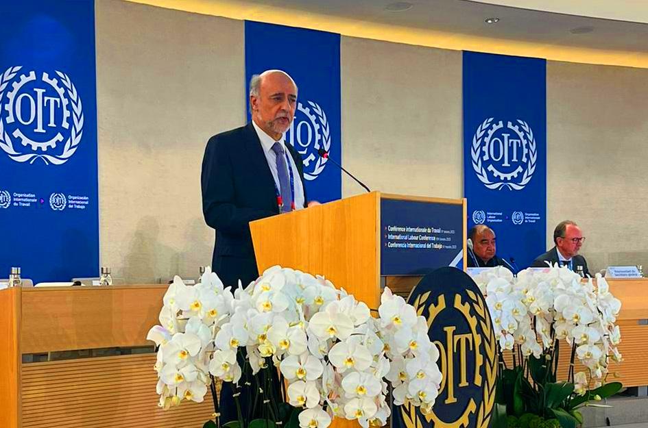 Mieres en Conferencia Internacional del Trabajo 2023 Mieres CIT 2023