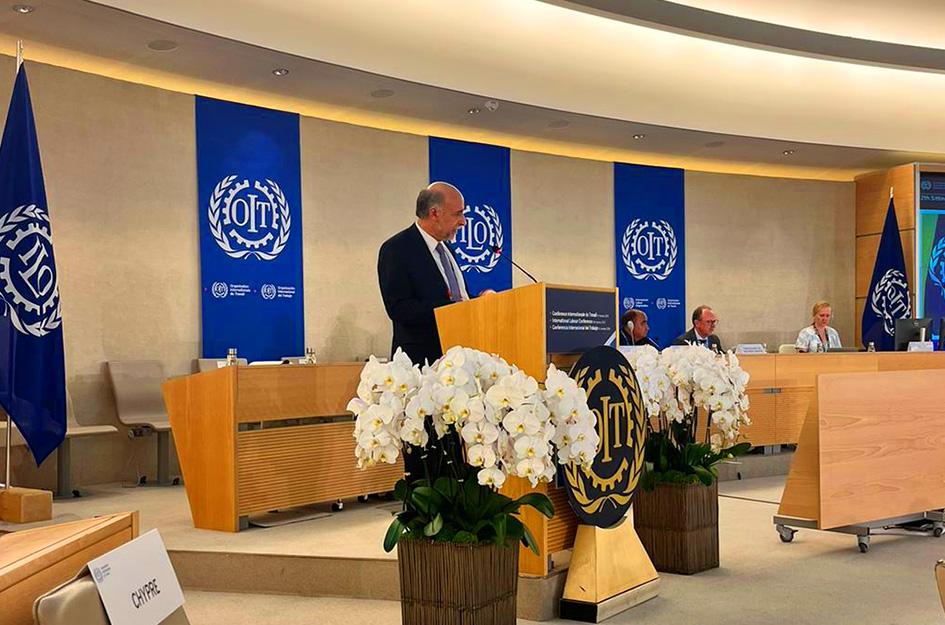 Mieres en Conferencia Internacional del Trabajo 2023 Mieres CIT 2023