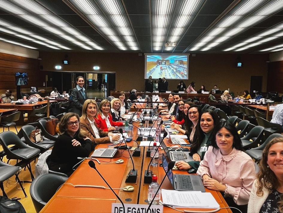Delegación uruguaya en la Comité para la Eliminación de la Discriminación contra la Mujer (CEDAW)