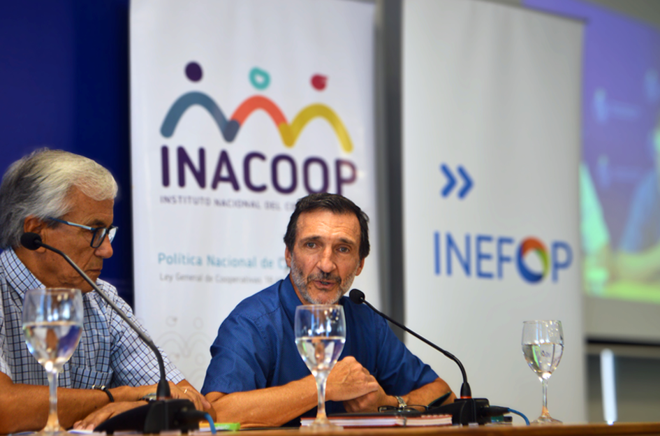 Miguel Venturiello, director de Inefop, durante su exposición