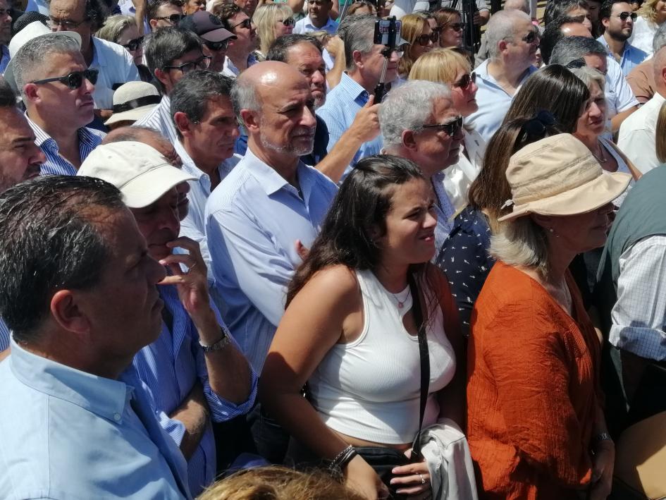 Mieres y público de la actividad