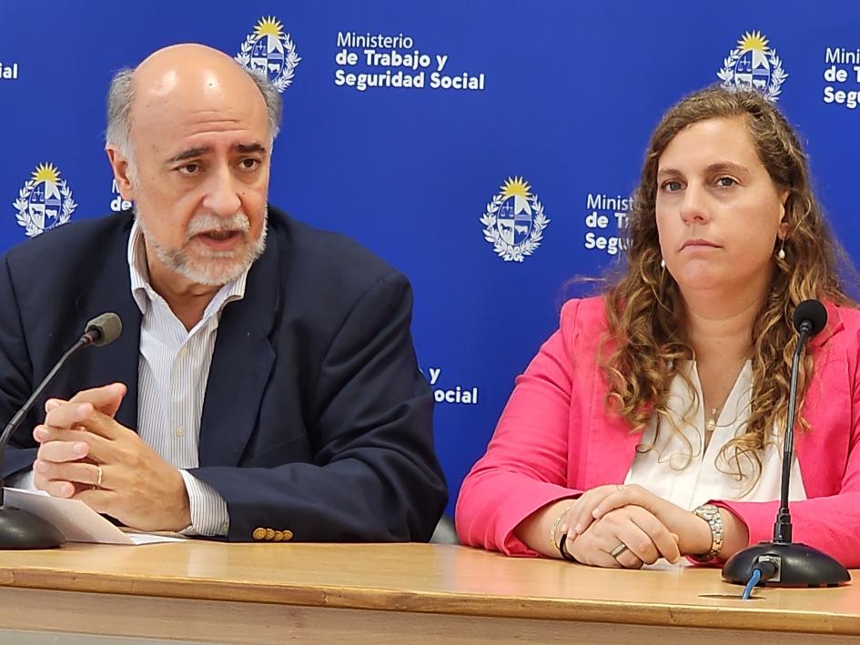Autoridades del MTSS realizaron balance del 2023 Mieres y Arlegui