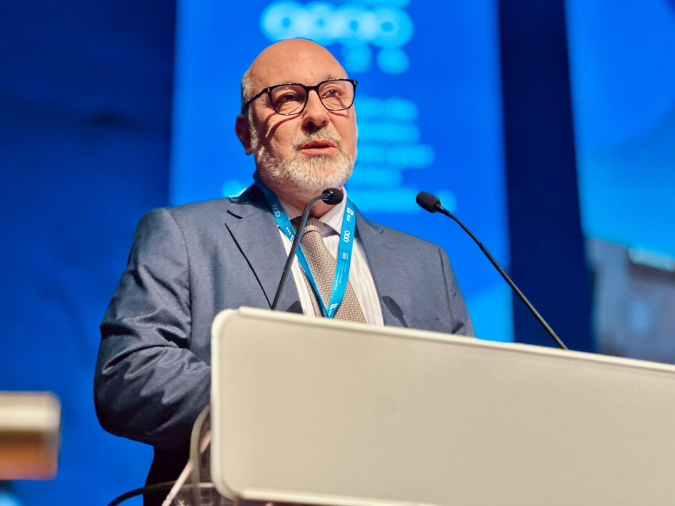 Congreso SYSO 2026 “Prevención de Enfermedades Profesionales por Trastornos Musculoesqueléticos” Otheguy durante su oratoria
