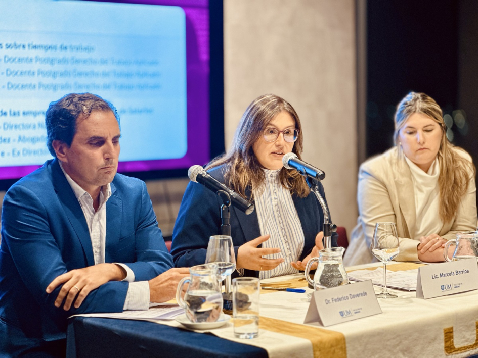 Barrios en segundas jornadas de derecho laboral empresarial