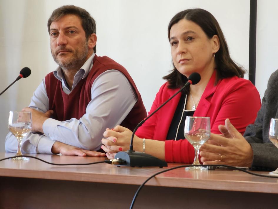 Autoridades del MTSS recibieron a nuevos pasantes de Relaciones Laborales Nicolás Pizzo y Leticia Iglesias