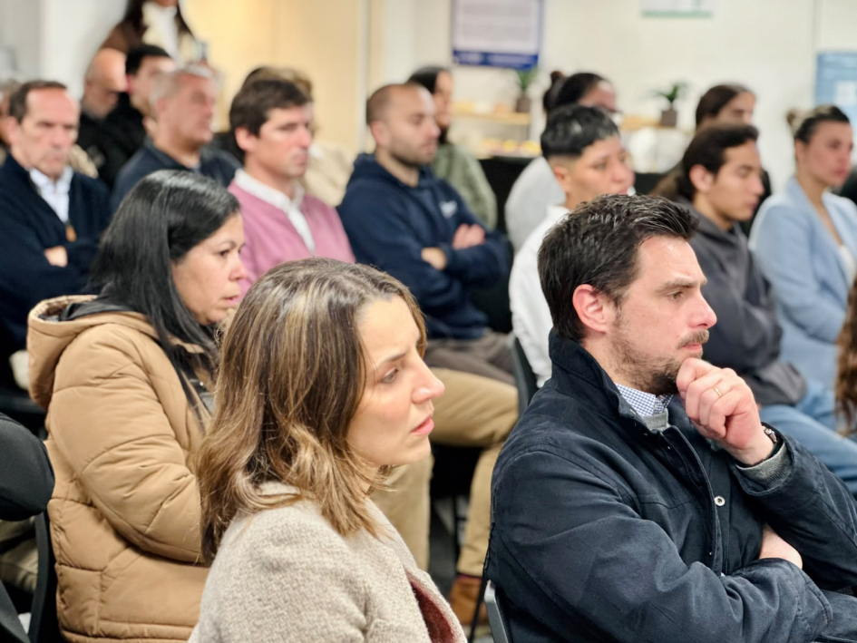 Parte del público presente