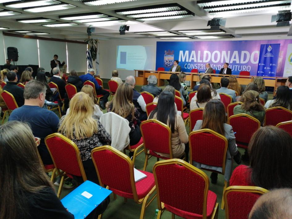 Autoridades del MTSS participaron en actividad en Intendencia de Maldonado