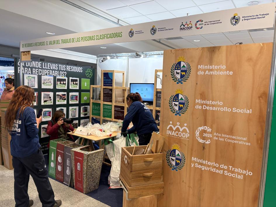 Estands de la expo