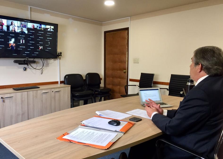 Personería Jurídica de las organizaciones gremiales: el impacto de la nueva ley en la gestión humana Arizti durante su exposición