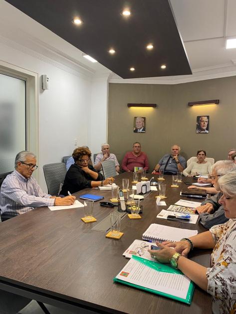 Titular del MTSS se reunió con directiva de ONAJPU Castillo con ONAJPU