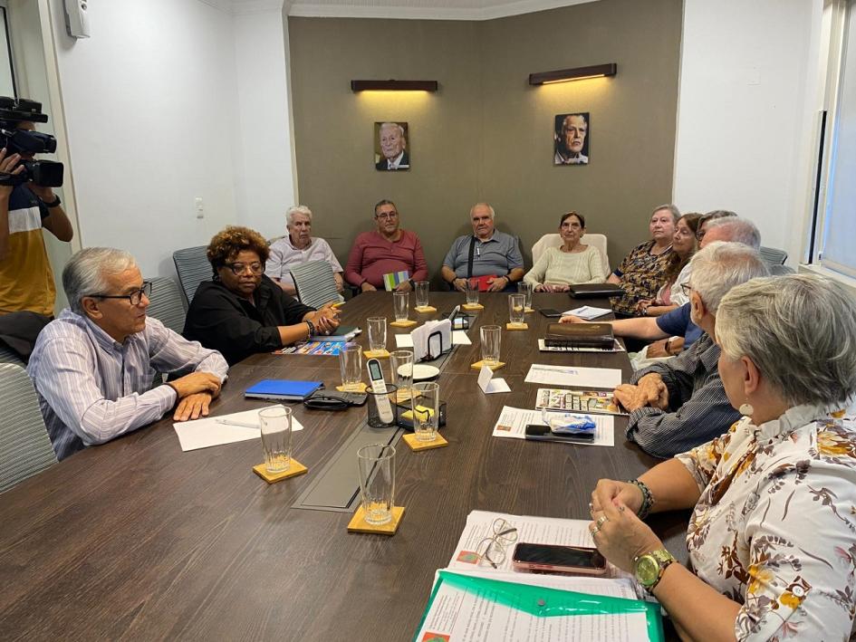 Titular del MTSS se reunió con directiva de ONAJPU Castillo con ONAJPU