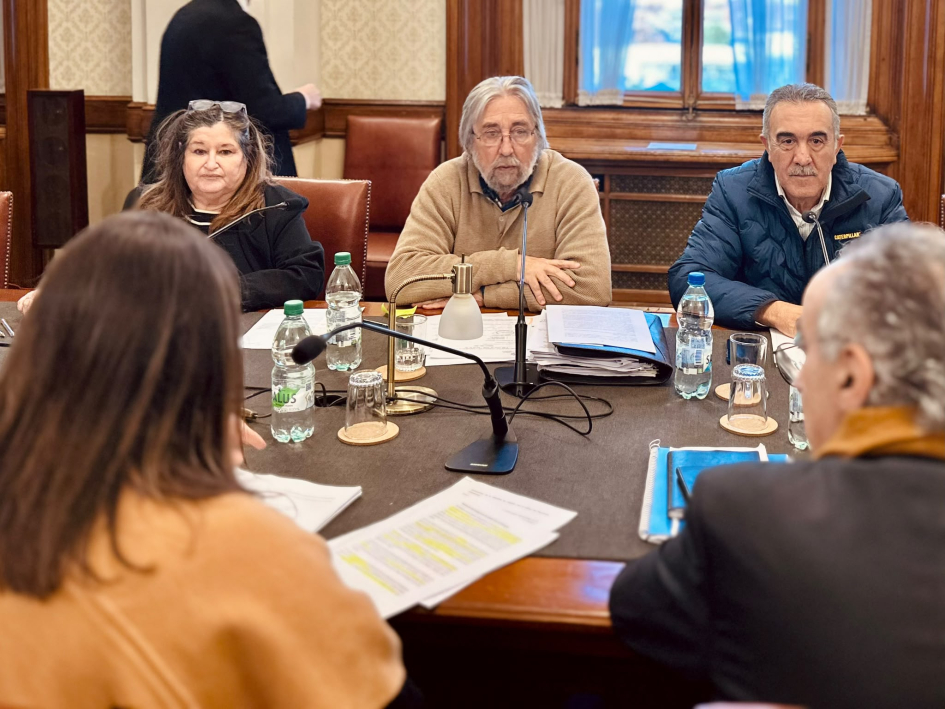 Integrantes de la Comisión reunidos