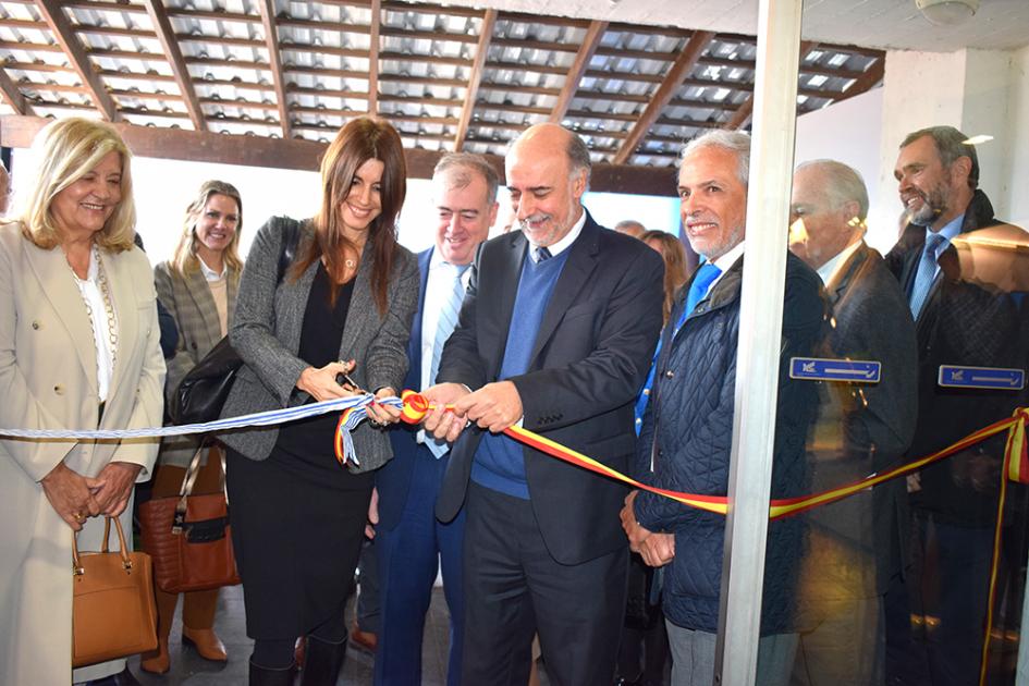 Mieres en pabellón de Cámara Española de Comercio Mieres en pabellón de Cámara Española de Comercio