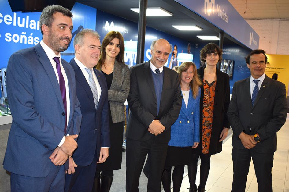 Mieres en pabellón de Cámara Española de Comercio Mieres en pabellón de Cámara Española de Comercio