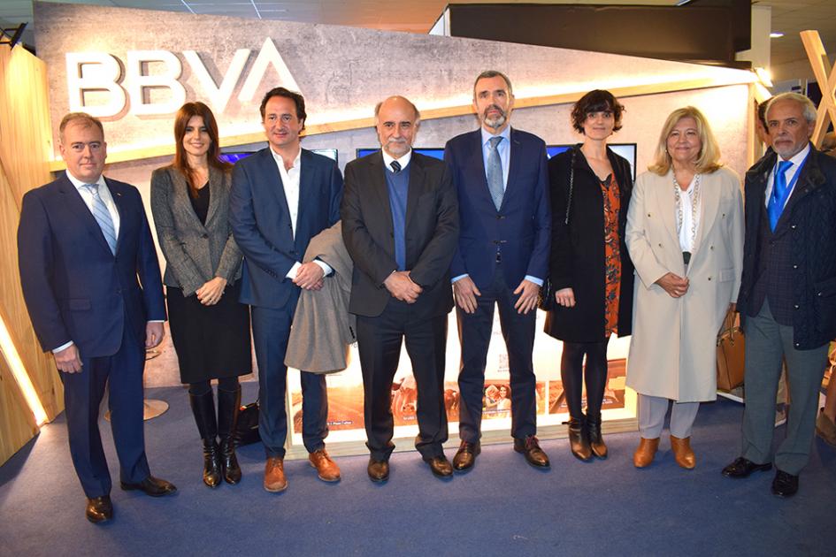 Mieres en pabellón de Cámara Española de Comercio Mieres en pabellón de Cámara Española de Comercio