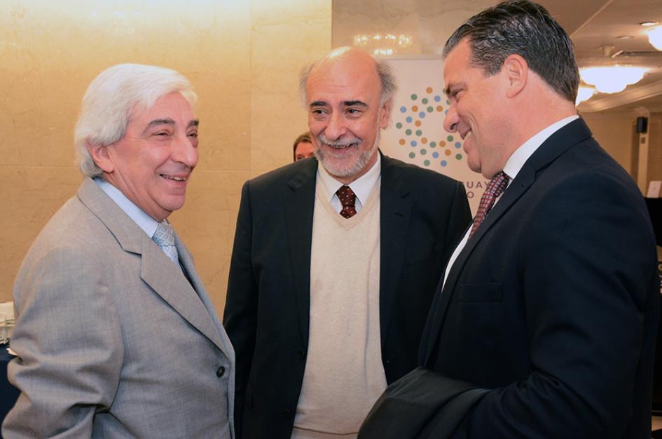 Encuentro Nacional de Turismo Mieres y demás autoridades