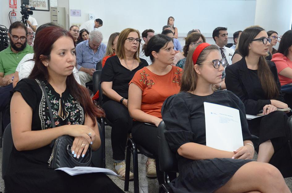 Público presente Lanzamiento Yo Estudio y Trabajo para el sector privado