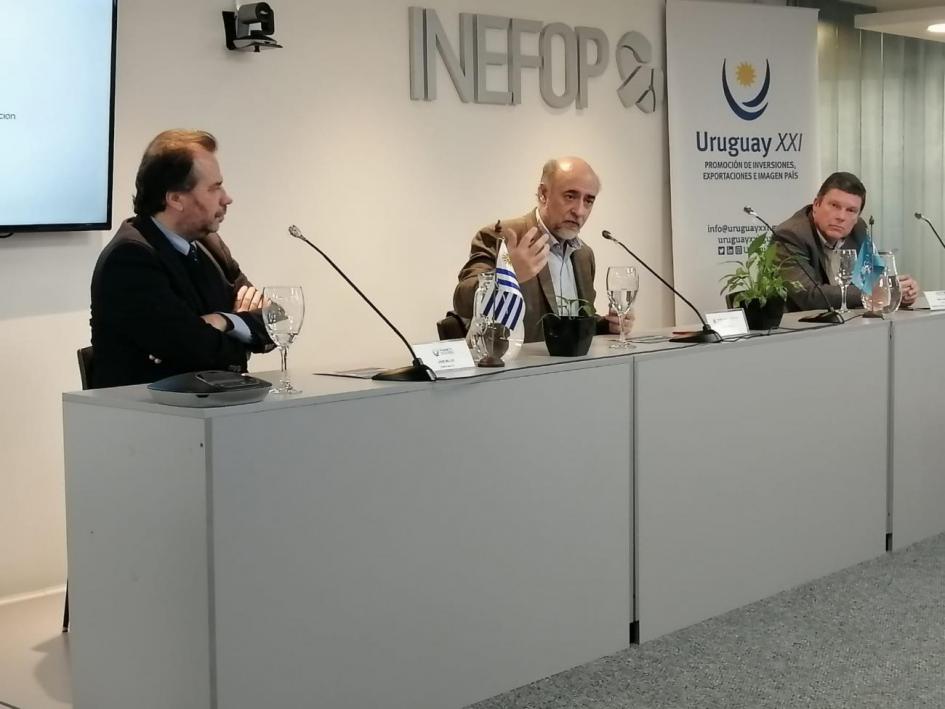 Firma de convenio INEFOP Uruguay XXI Firma de convenio INEFOP Uruguay XXI
