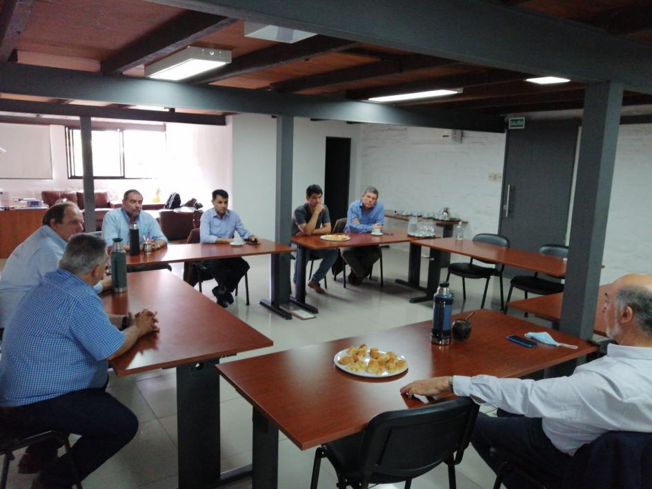 Jornada Departamental por el Empleo Autoridades en Durazno