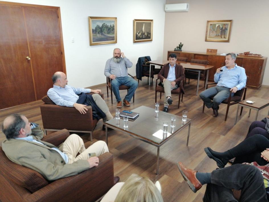 Difusión Ley de Promoción del Empleo Lavalleja Autoridades reunidas