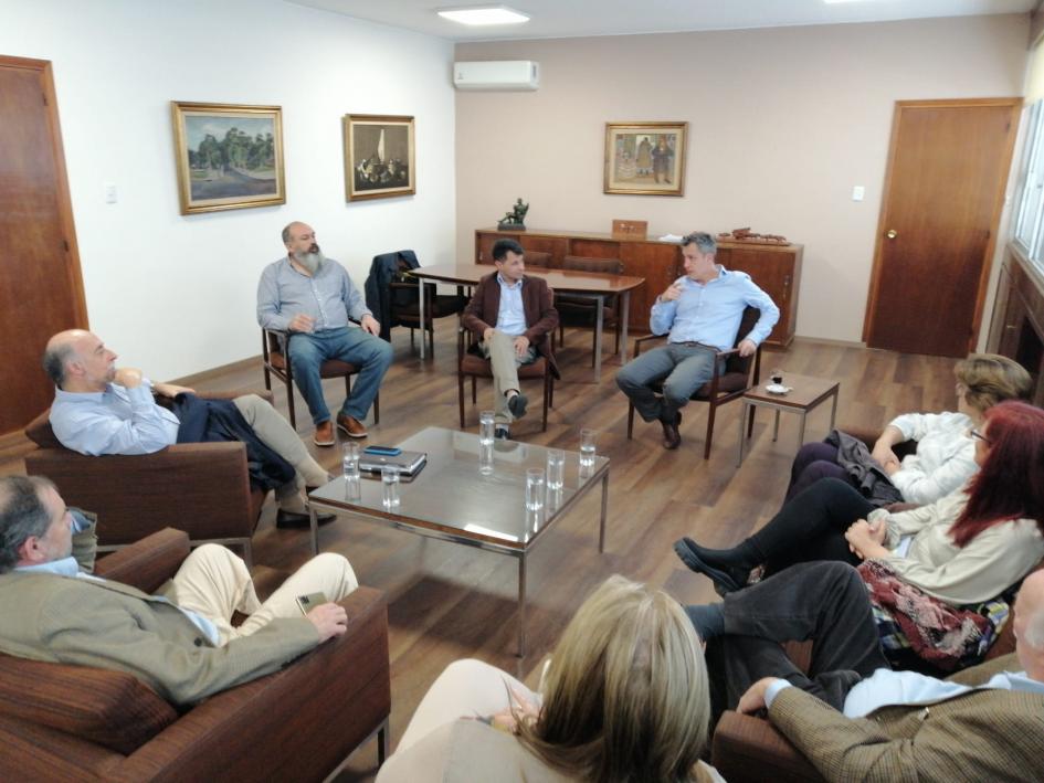Difusión Ley de Promoción del Empleo Lavalleja Autoridades reunidas