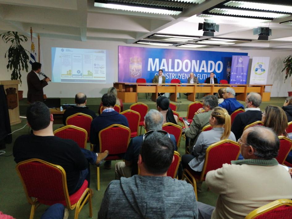 Presentación de la Ley de Promoción del Empleo en Maldonado
