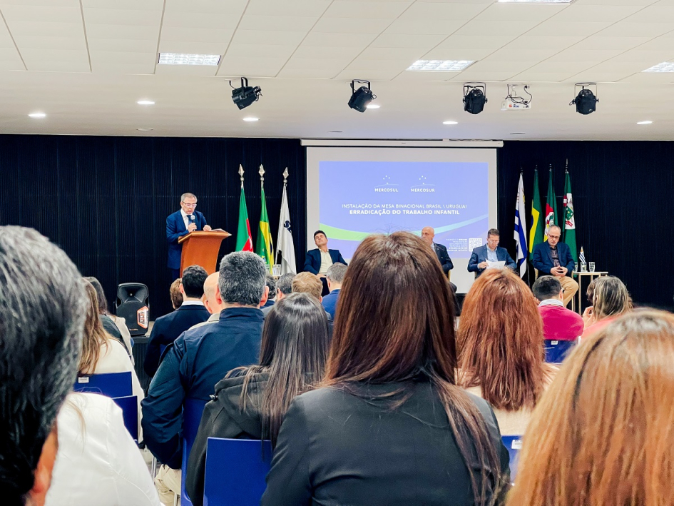 Mesa Binacional en Rivera sobre Trabajo infantil 