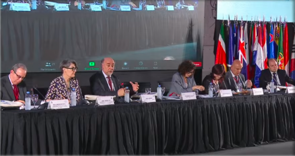 Mieres participó en 39° Período de Sesiones de la CEPAL Mieres en 39° Período de Sesiones de la CEPAL