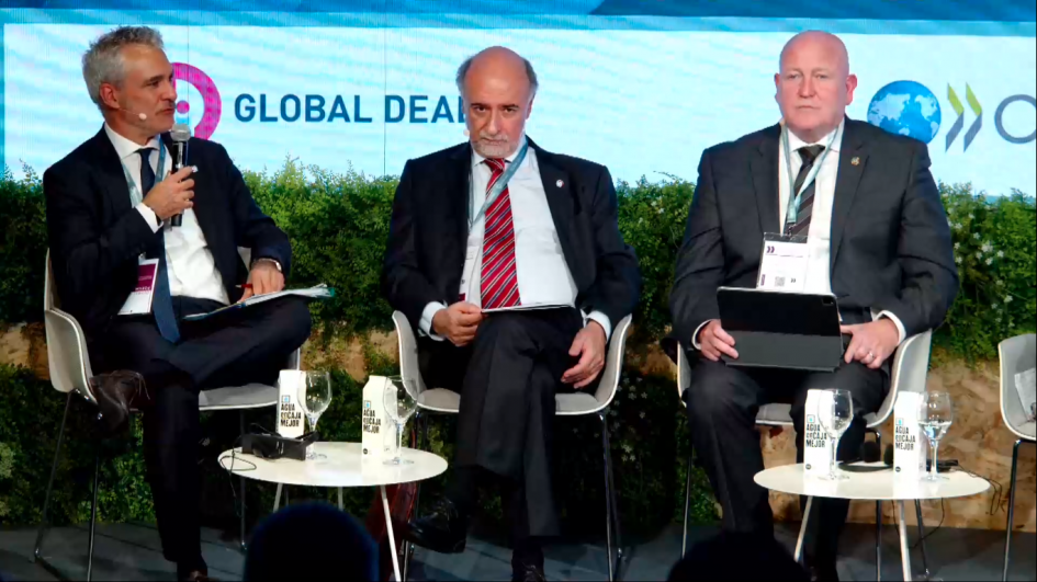 Ministro Mieres en el Foro del Global Deal Ministro Mieres en el Foro del Global Deal