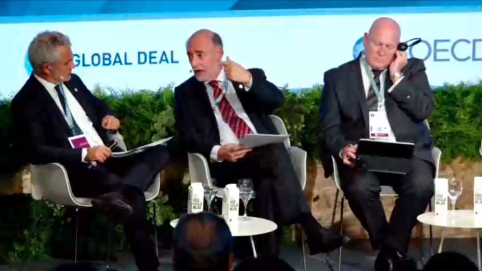 Ministro Mieres en el Foro del Global Deal Ministro Mieres en el Foro del Global Deal
