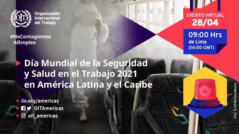 Seguridad y salud en el trabajo Afiche del evento