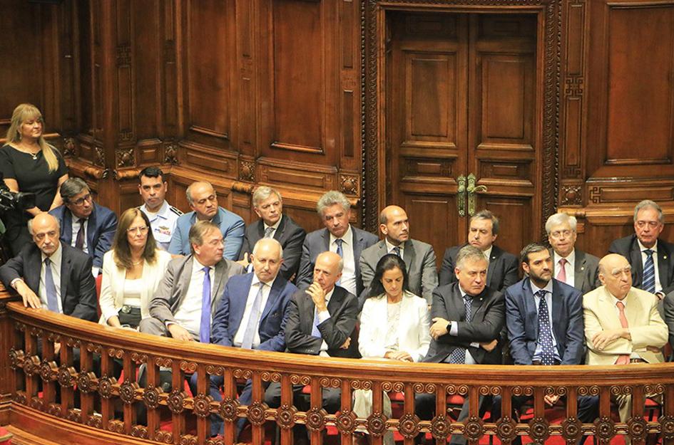 Ministro Mieres en rendición de Cuentas en Asamblea General Ministro Mieres en rendición de Cuentas en Asamblea General