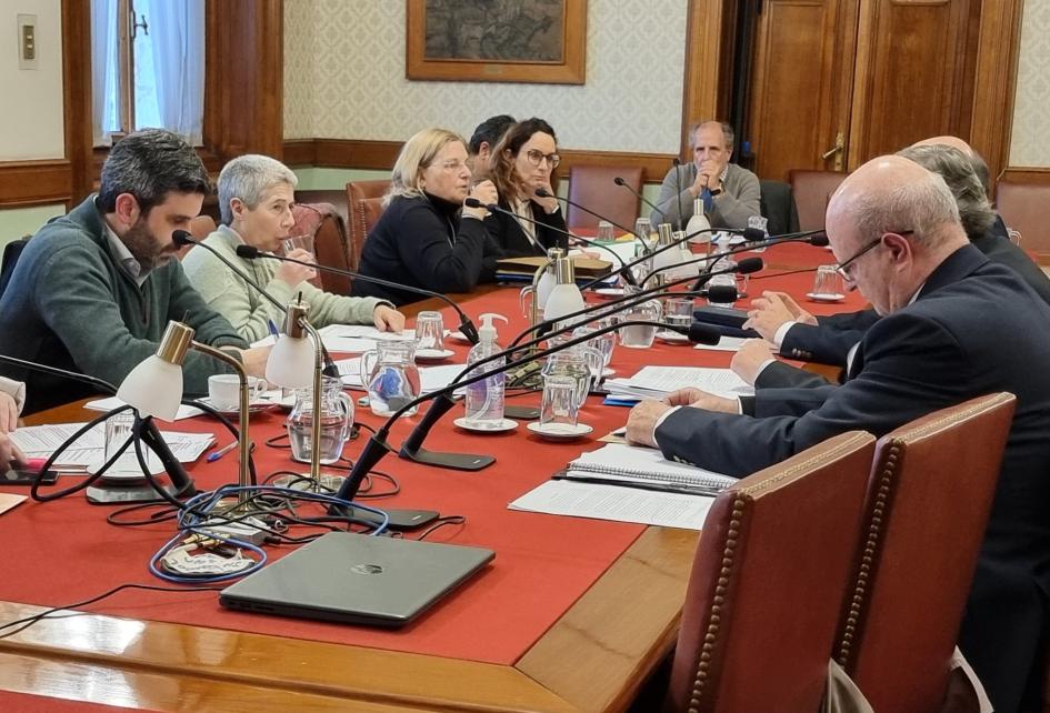 Autoridades en el Senado