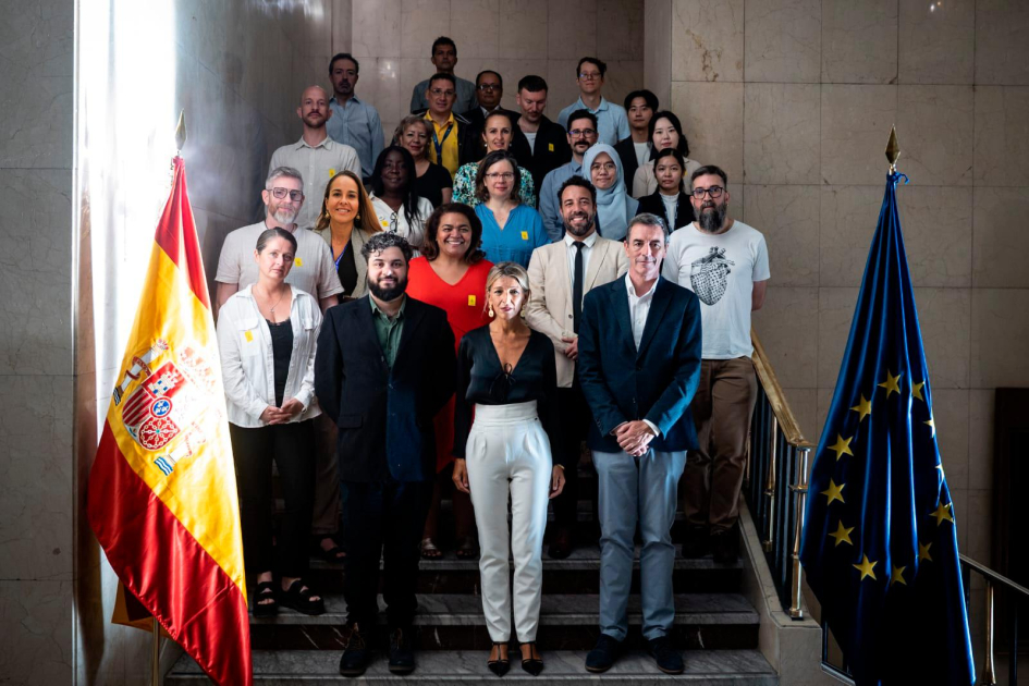 MTSS participó en taller internacional sobre inclusión laboral de personas LGBTIQ+ Personas asistentes al taller