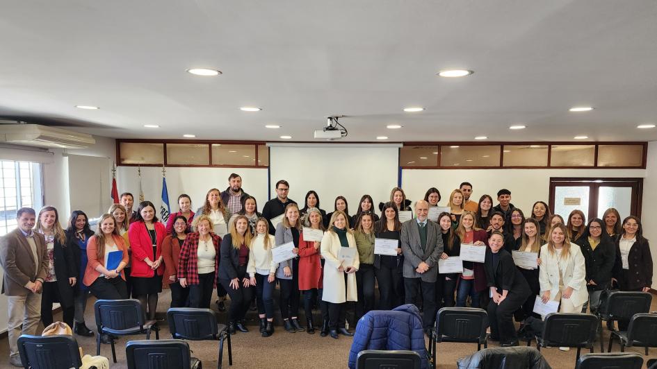 Autoridades del MTSS recibieron a nuevos pasantes de Relaciones Laborales Autoridades y pasantes