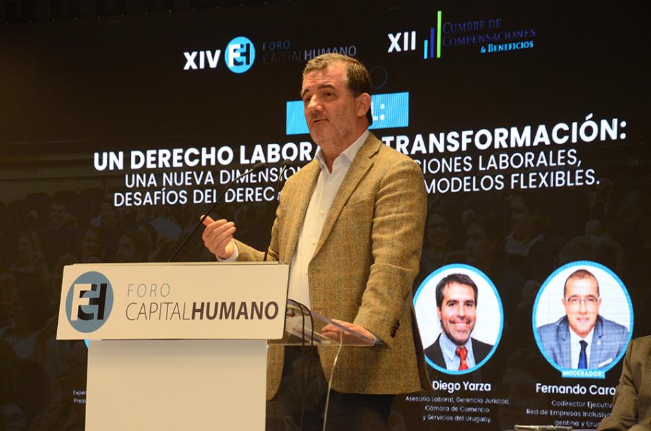 XIV Foro de Capital Humano Teijeiro durante su exposición