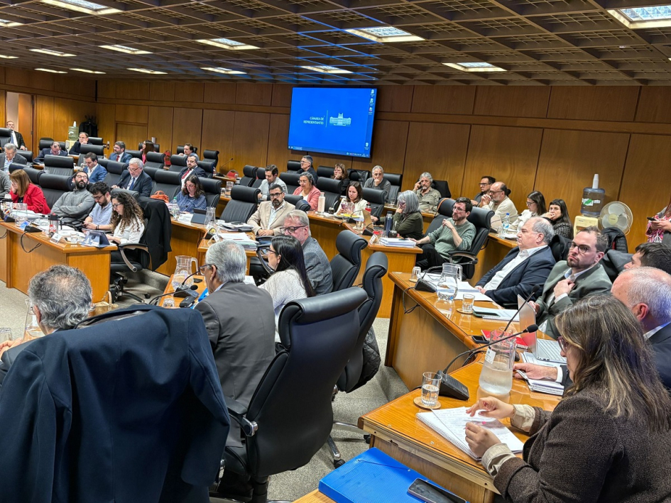 Autoridades del MTSS, INEFOP, INACOOP y BPS en Comisión de Diputados