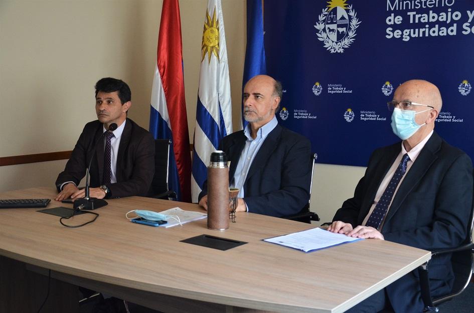 Plan Integral de Promoción del Empleo Autoridades en evento virtual