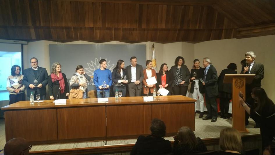 Representantes del Ministerio en ceremonia de reconocimiento Representantes del Ministerio en ceremonia de reconocimiento